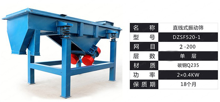 直線(xiàn)振動(dòng)篩層數(shù)、精度、功效的講析